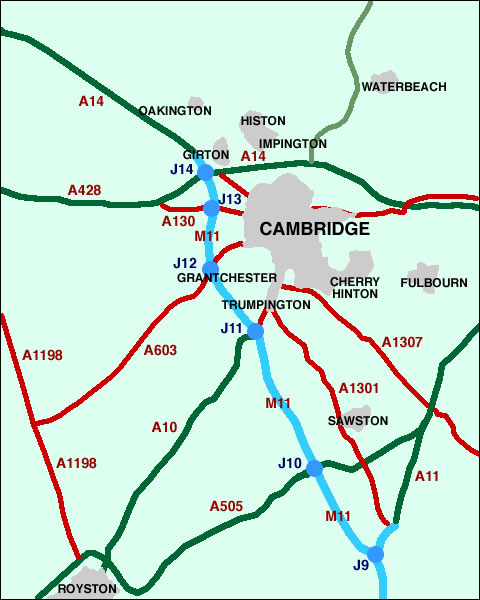 routes map