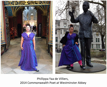 Phillippa Yaa de Villiers at Westminster Abbey (10 March 2014)