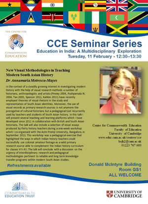 Image of Dr Annamaria Motrescu-Mayes, Seminar Flyer 