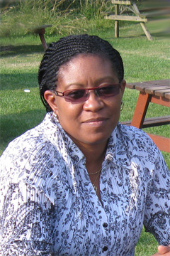 Image of Sharon Phillip visiting CCE (July 2013)