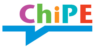 the ChiPE logo: brightly coloured letters spelling "ChiPE" over a blue underline.