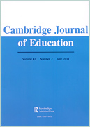 Cambridge Journal of Education cover