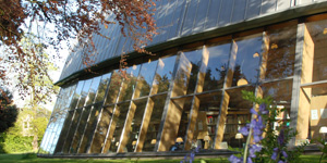 Garden and library, Faculty of Education