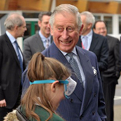 Image: Faculty involvement as Prince Charles visits Primary PGCE partnership school