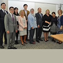 Image: Faculty welcomes Ambassador of the Republic of Kazakhstan
