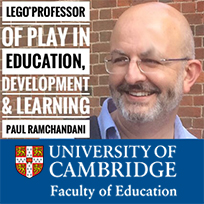 Image: First LEGO Professor of Play in Education, Development and Learning