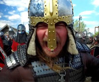 Image: BBC WORLDHACKS - Psychological benefits of Viking re-enactments