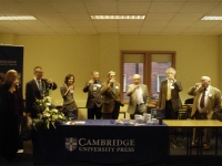 editors of the BJME toast 25 years