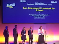 Image: EAL Assessment Framework for Schools wins prestigious British Council Award 