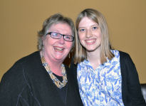 Morag Styles with Clementine Beauvais