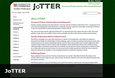 JoTTER Website