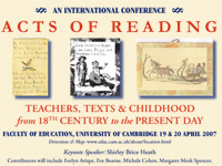 Children's Literature and MPhil in Education - writing fiction and poetry for children