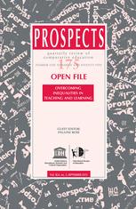 Image: Special Issue of PROSPECTS Edited by Professor Pauline Rose