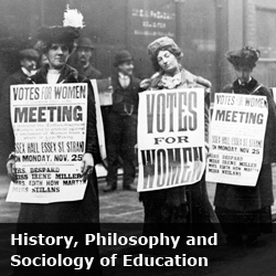 History, Philosophy & Sociology of education