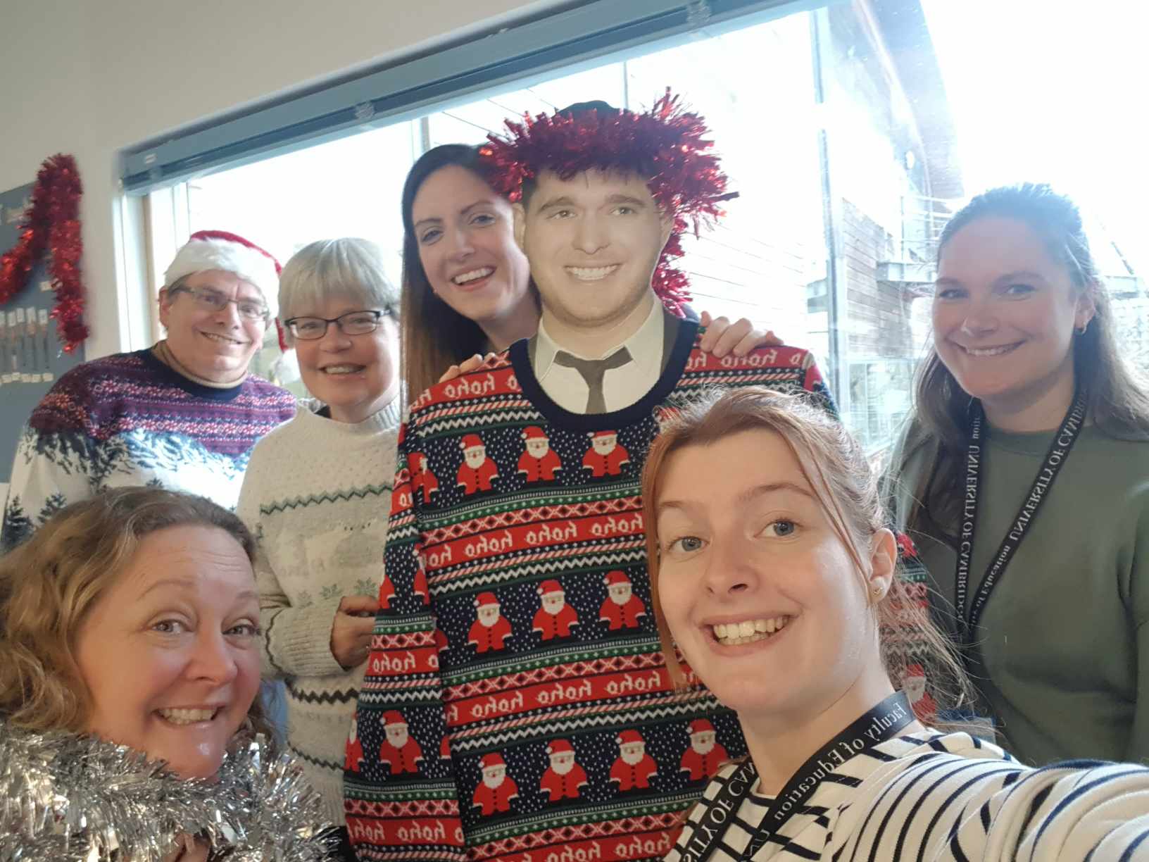 Staff Wearing Their Festive Jumpers