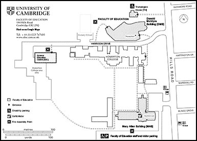 Faculty Campus map