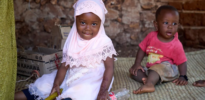 Theirworld report image of early years aid cuts