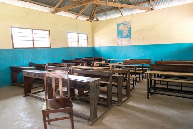 Empty classroom