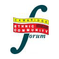 Cambridge Ethnic Community Forum logo - typographic logo 