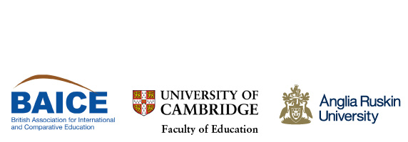 BAICE, University of Cambridge and Anglia Ruskin University logos