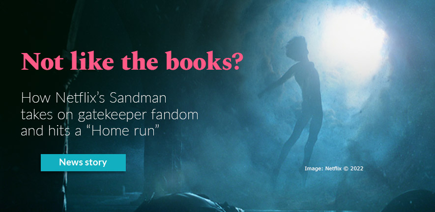 Tom Sturridge as Dream in episode 1/10 of The Sandman | copyright Netflix 2022
