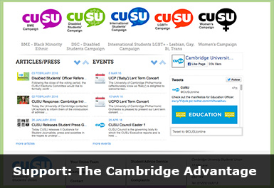 Students Union website