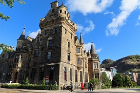 Conference building at the University of Edinburgh