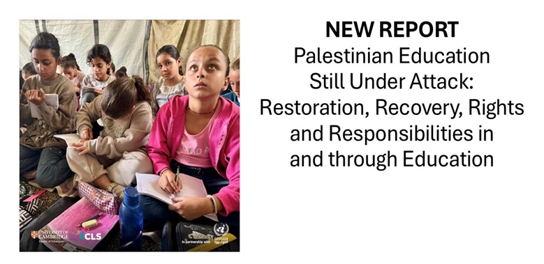 Palestine report on education under attack