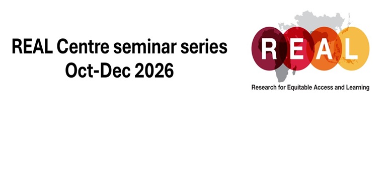 REAL Centre seminar series