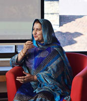 Image: Toor Pekai Yousafzai spoke about her role as mother to daughter Malala