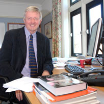 Image: Memorial service for Professor Christopher Colclough 