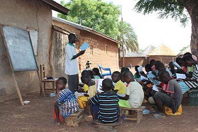 girls and boys in the Complementary Basic Education (CBE) programme in Northern Ghana
