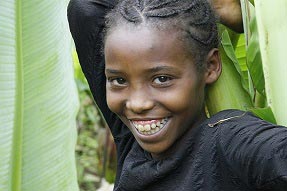 A young girl from Awassa, southern Ethiopia