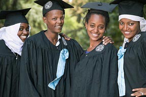 Students ready to graduate from Sebeta Special Needs Education Teachers College, Ethiopia