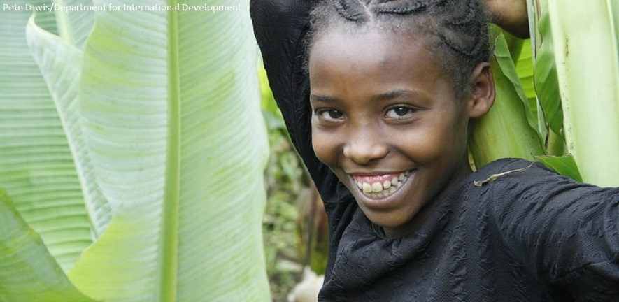 A young girl from Awassa, southern Ethiopia