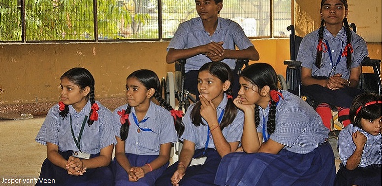 Children in classroom