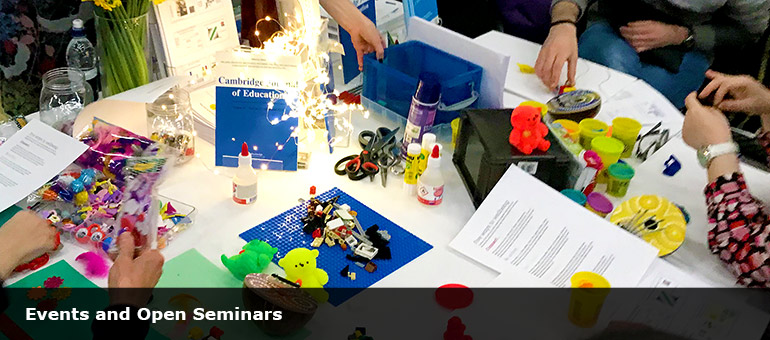 Table with hands on activity