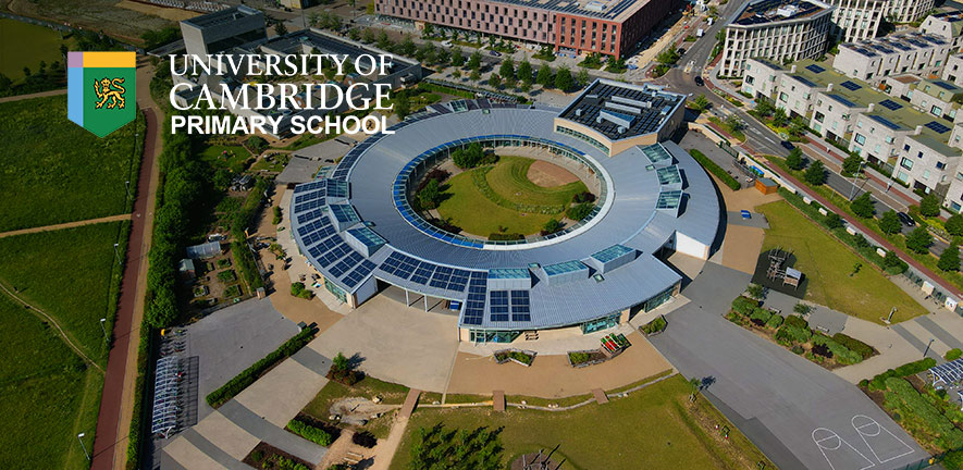 Aerial photo of University of Cambridge Primary School UCPS