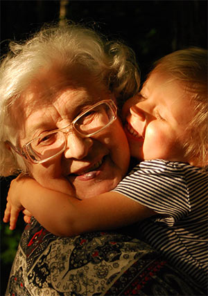 Grandma with child | Unsplash